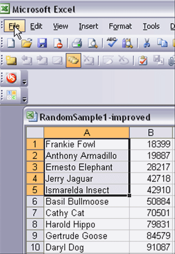 Random Name Generator List Excel Nachmacherin80